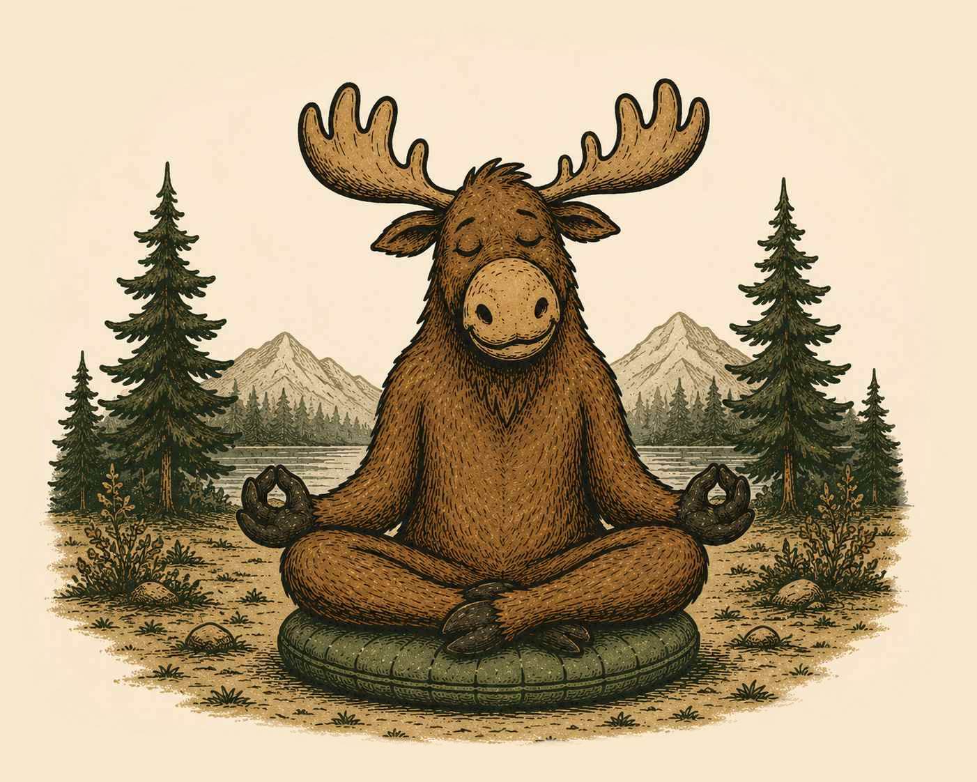 Welcome to Meditating Moose Club